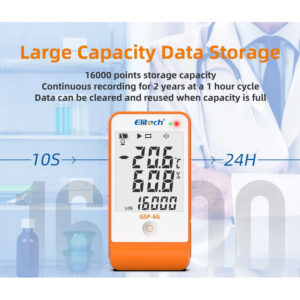 temperature and humidity data logger