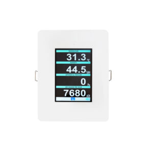 Air Change Per Hour Monitor with Touch Screen